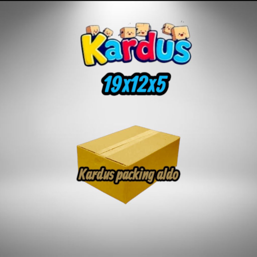 

kardus box packing 19×12×5