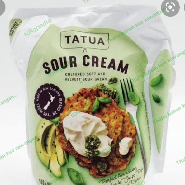 

TATUA SOUR CREAM 500GR, U/ CAMPURAN SAUS & DREASING KUE