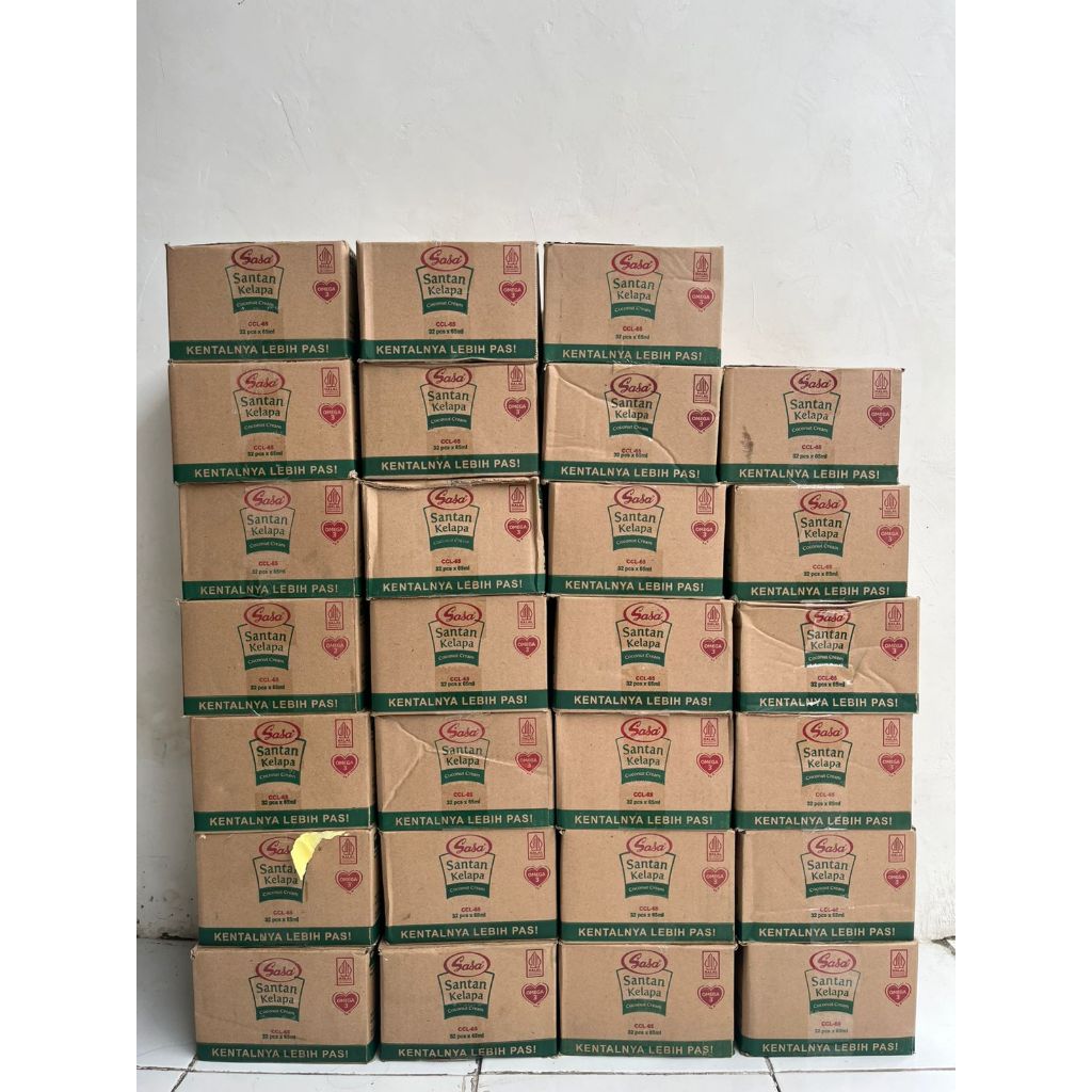 

santan sasa 65mL TCA 1 dus isi 32pcs