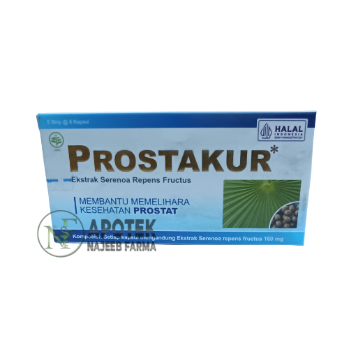 Prostakur Isi 6 Kapsul - Obat Kesehatan Prostat Asli 100% Original