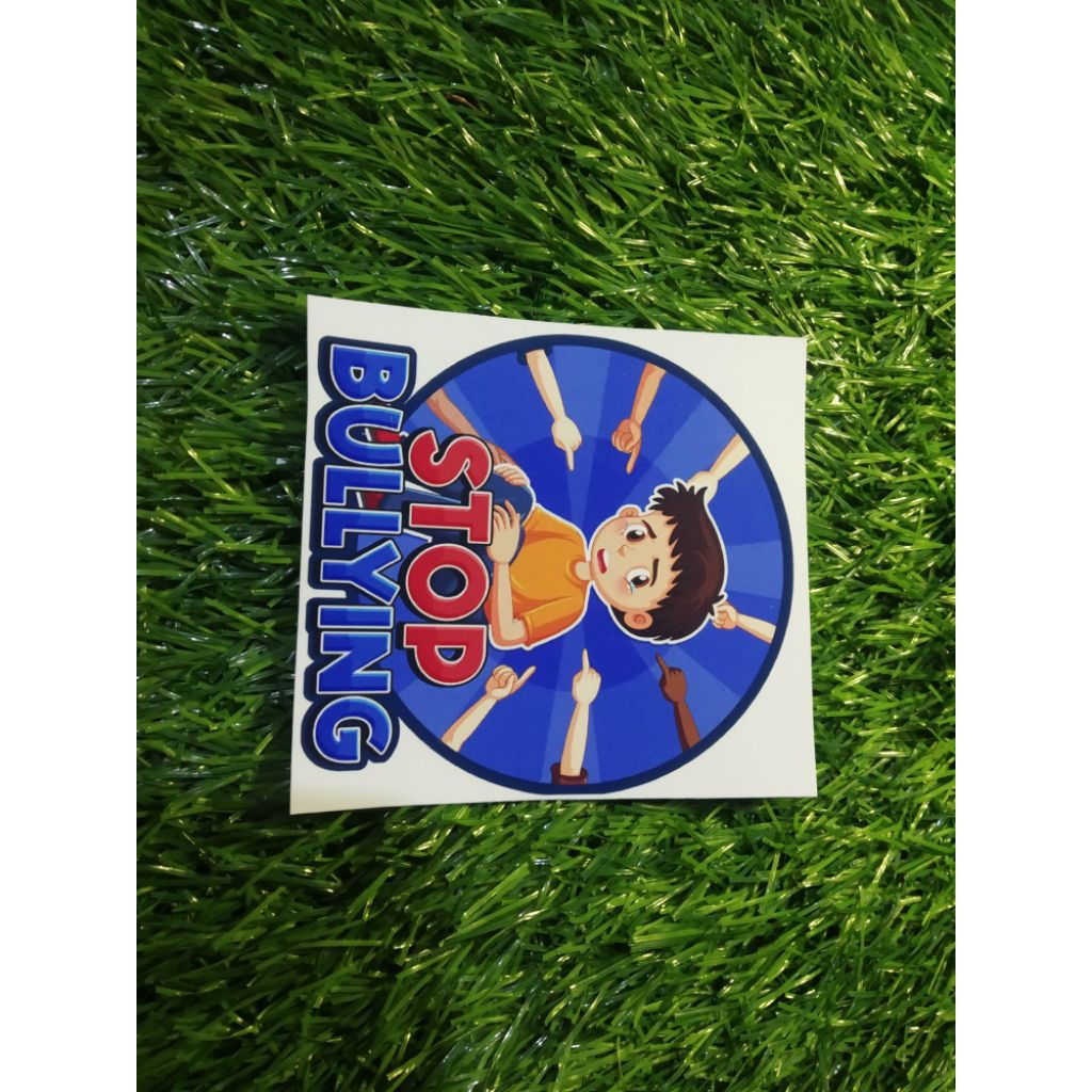 

stiker vinyl stop bullying