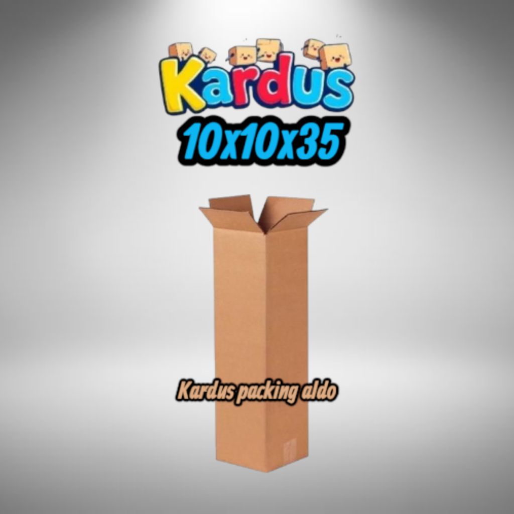 

kardus box packing 10×10×35