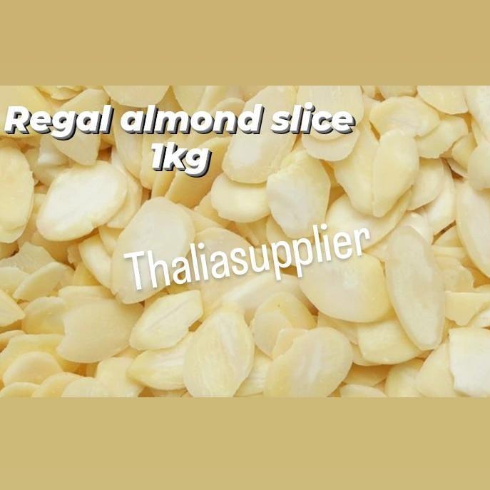

REGAL ALMOND SLICE/ALMOND IRIS ECER 1KG CAMPURAN MAKANAN, MINUMAN