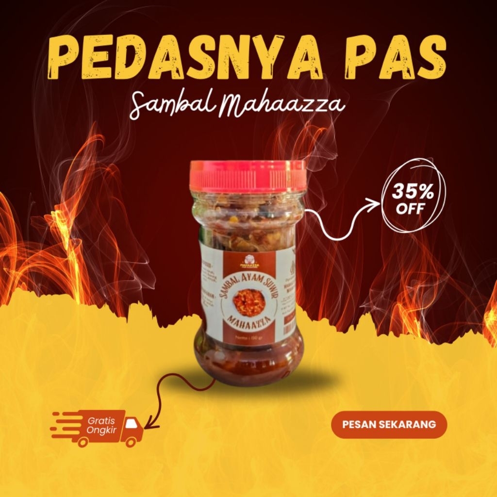 

Sambal Sayam Suwir Mahaazza Food Nusantara