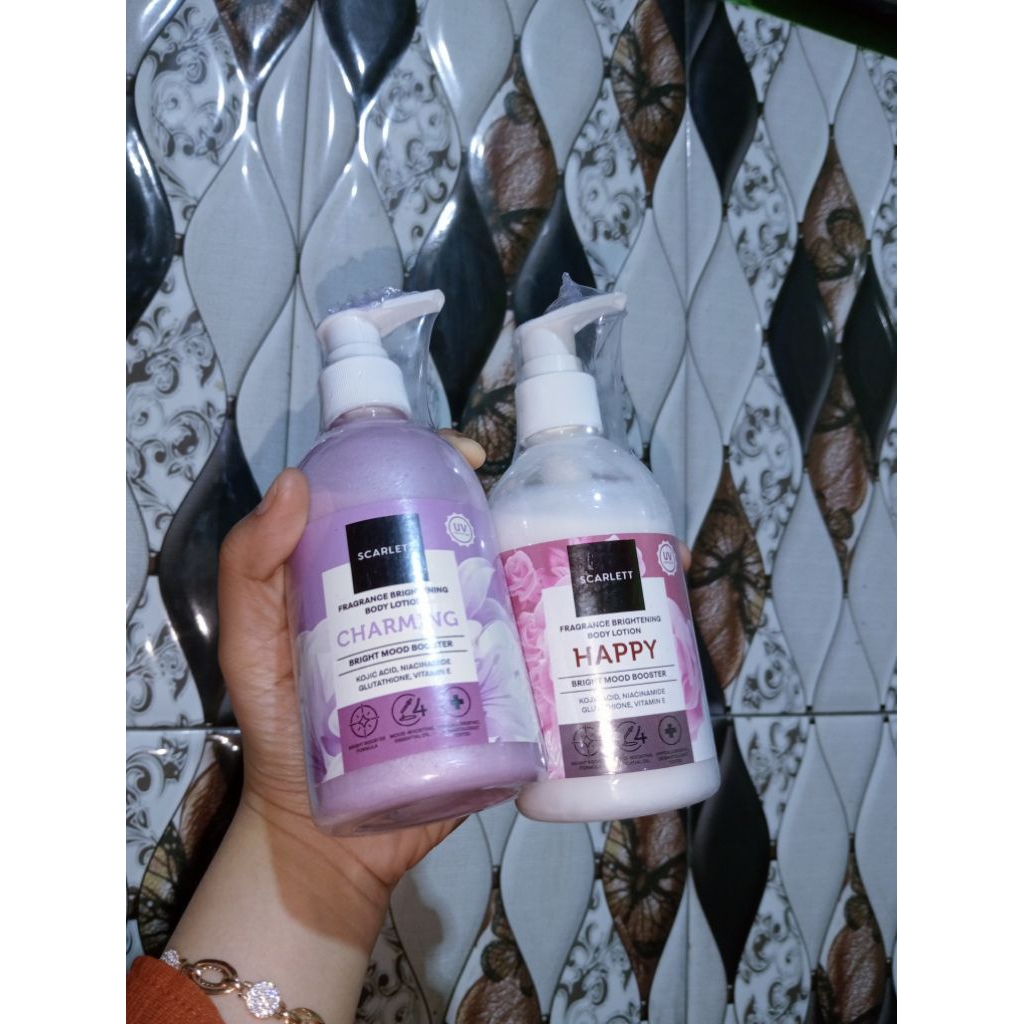 LOTION SCARLETT REPACK KEMASAN, PREE ORDER