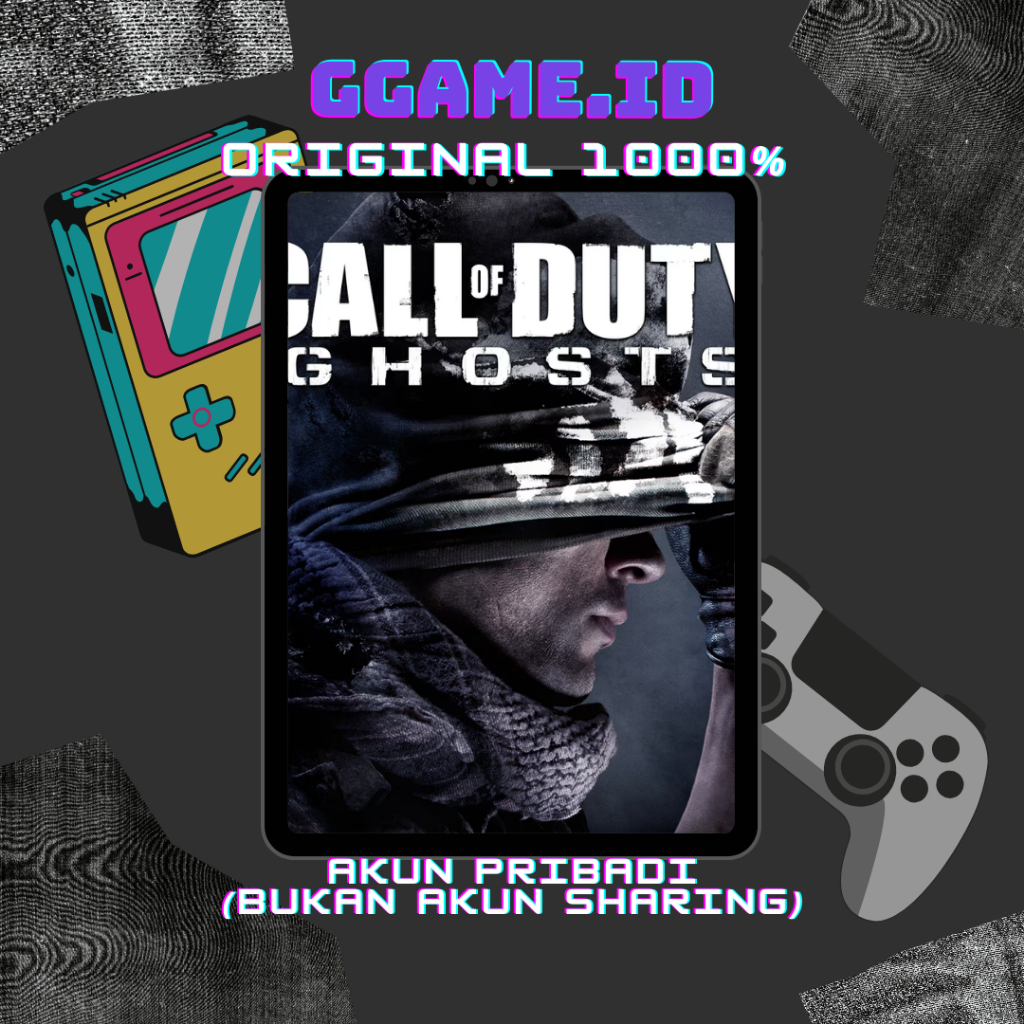 Call of Duty: Ghosts Complete Bundle - 1000% Original - Game PC - Game Steam - Akun Pribadi (bukan s