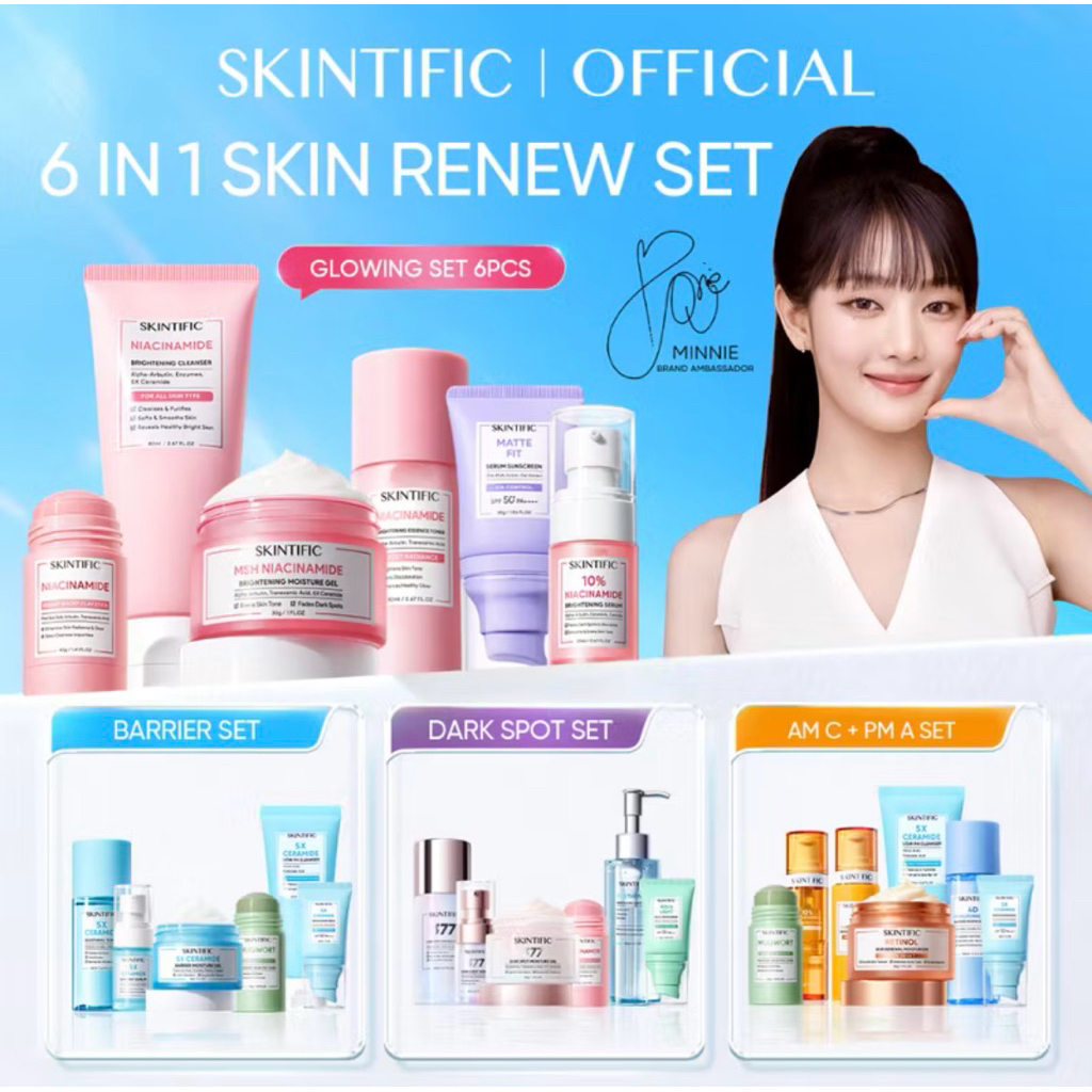 Paket Skincare Skintific lengkap