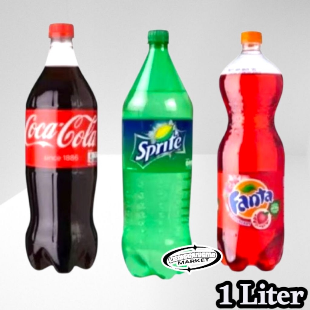 

Fanta / Sprite / Cola 1 dus karton isi 12 pcs ukuran 1Liter