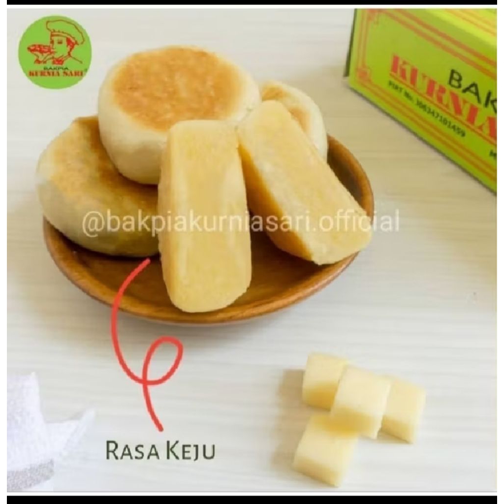 

Bakpia Kurniasari Asli Rasa Keju isi 15
