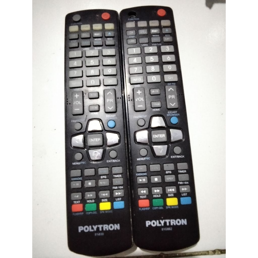 remot tv Polytron android smart tv