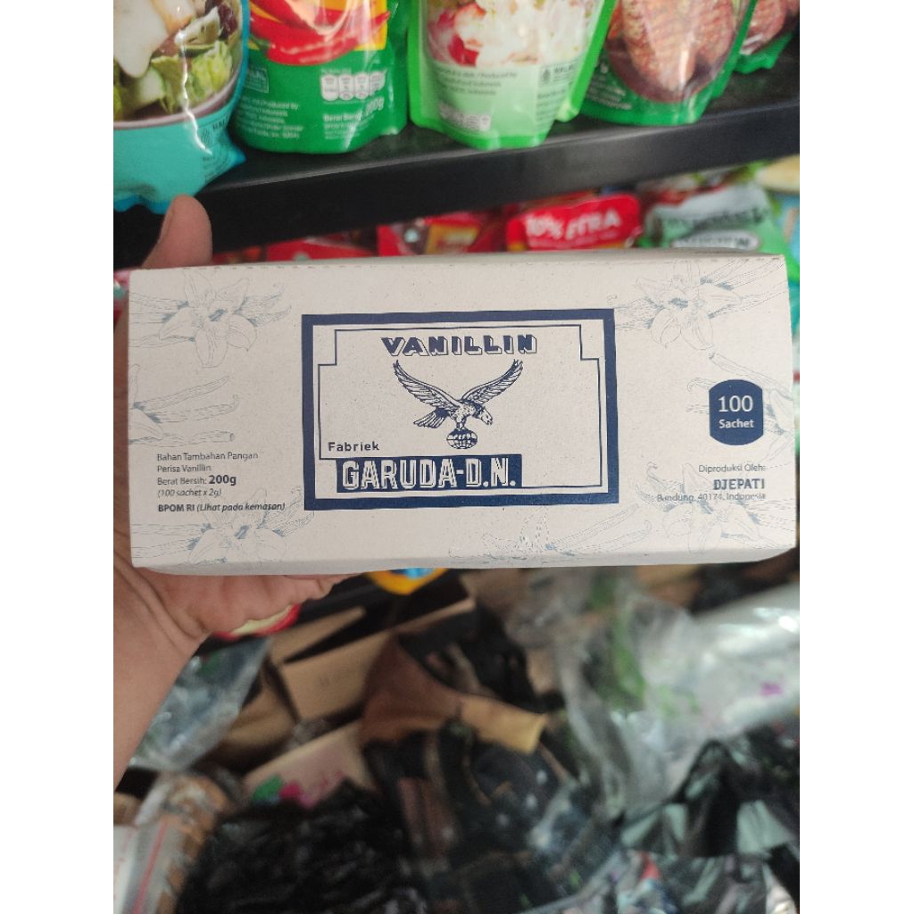 

Vanili sachet Garuda isi 100 sachet