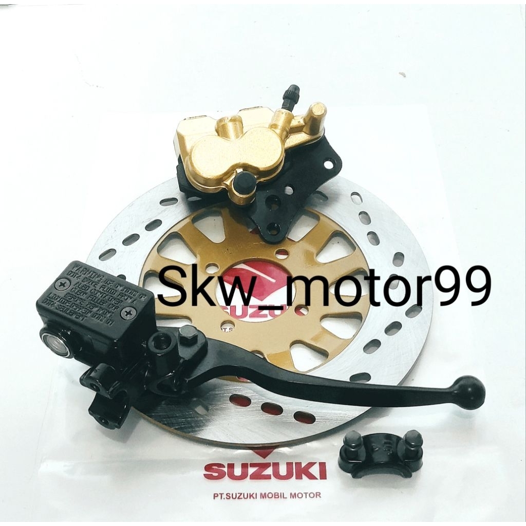 Piringan+Kaliper+Master Rem Depan Suzuki Satria 2Tak,Tornado