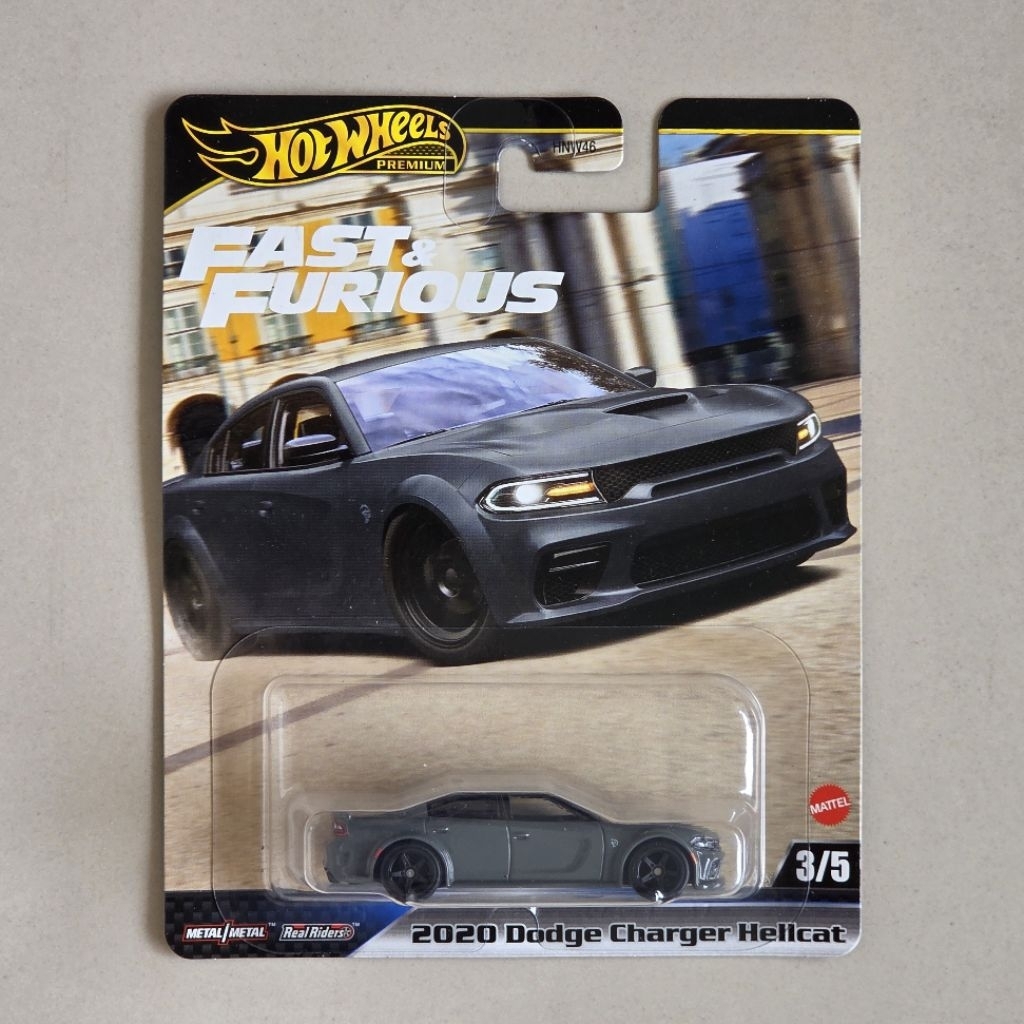 Hot Wheels Premium Fast & Furious 2020 Dodge Charger Hellcat