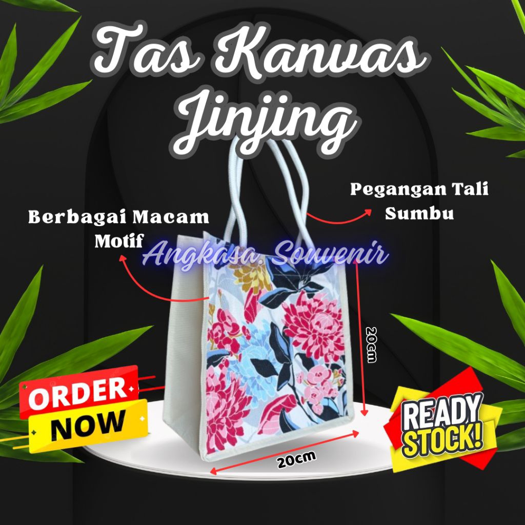 Totebag Mini Tali Sumbu/Totebag Kanvas/Totebag Murah/Totebag souvenir/Tas Kanvas