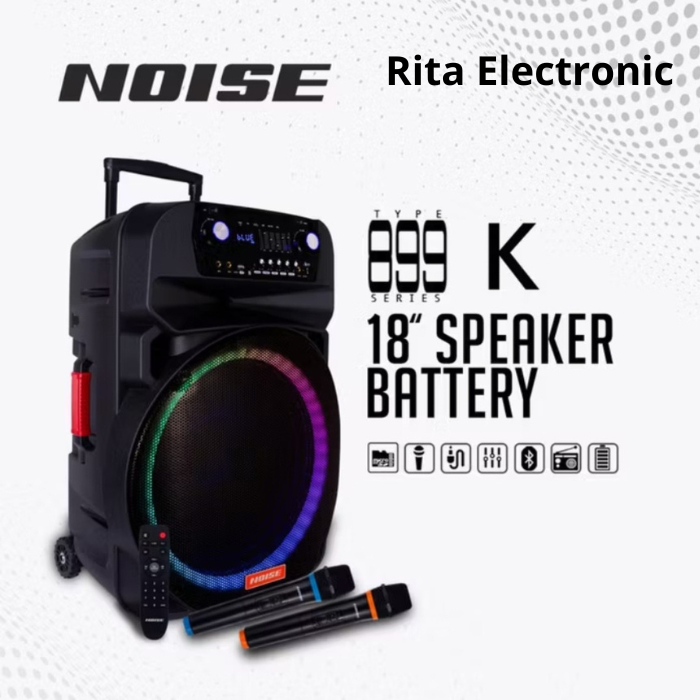 Speaker Portable Noise Ukuran 18" NS-899 K