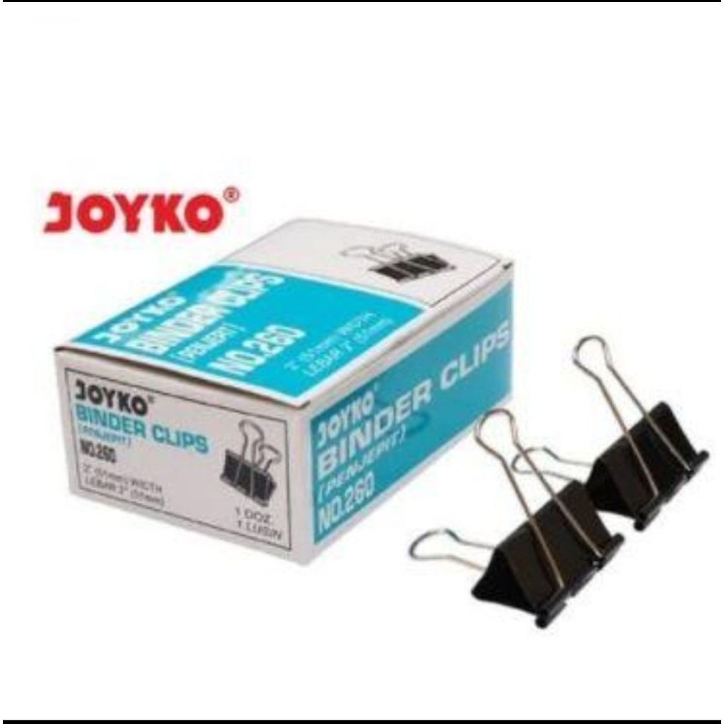

Binder Clip Joyko No 260 Klip Kertas