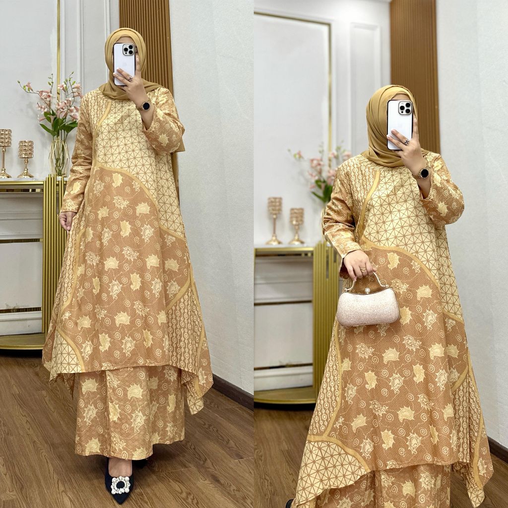 [COD]SETELAN ROK BATIK SEMI SULTRA ORIGINAL BY AKA DESIGN SET ROK BABY PREMIUM SET ROK KONDANGAN SIM
