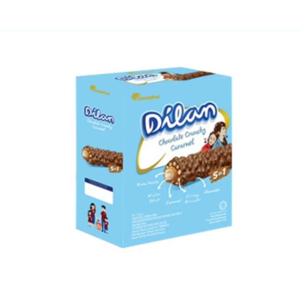 

Dilan choco crunchy caramel pck 24/23 g