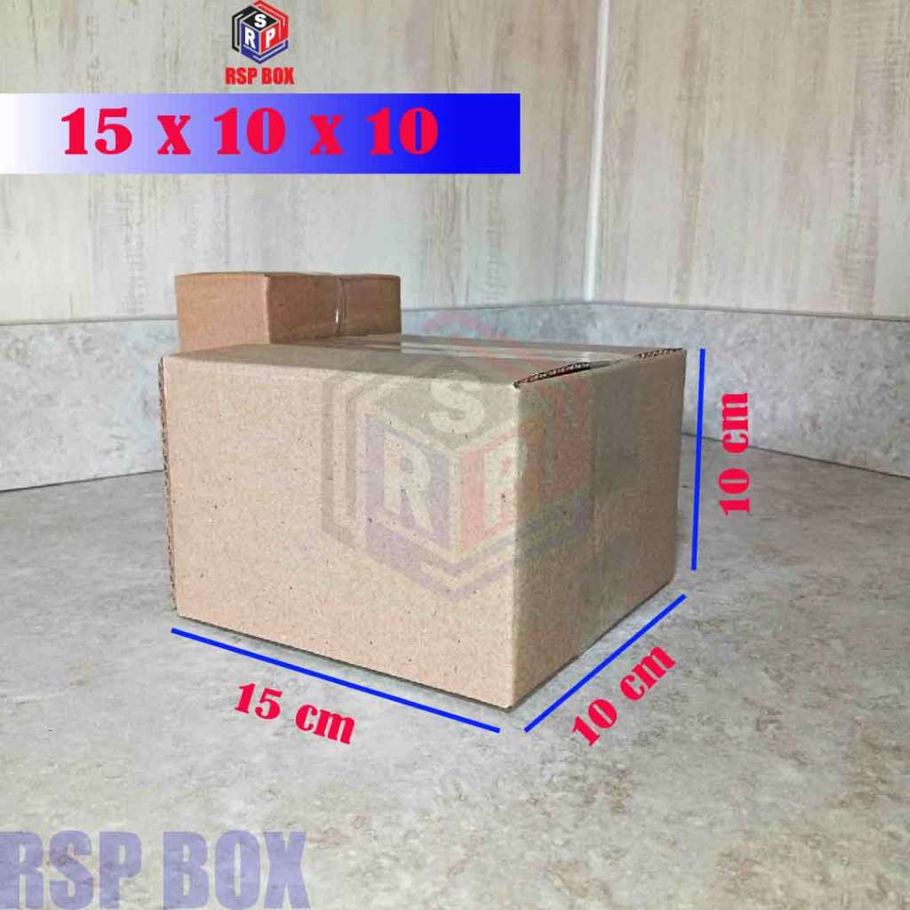 

Kardus ukuran 15x10x10 cm box packing murah dus paket