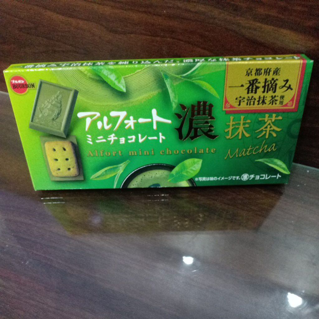 

Bourbon alfort mini chocolate matcha