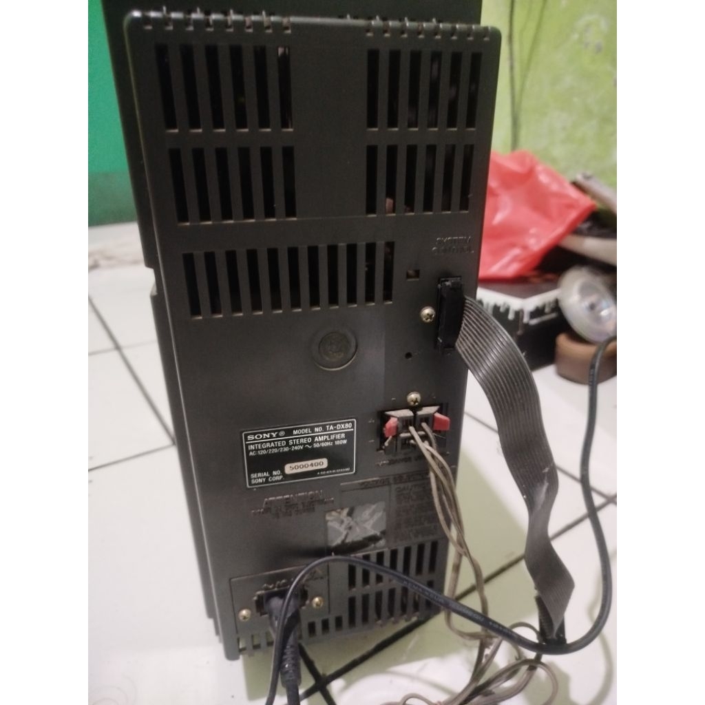 Sound Broad amplifier Sony vx888