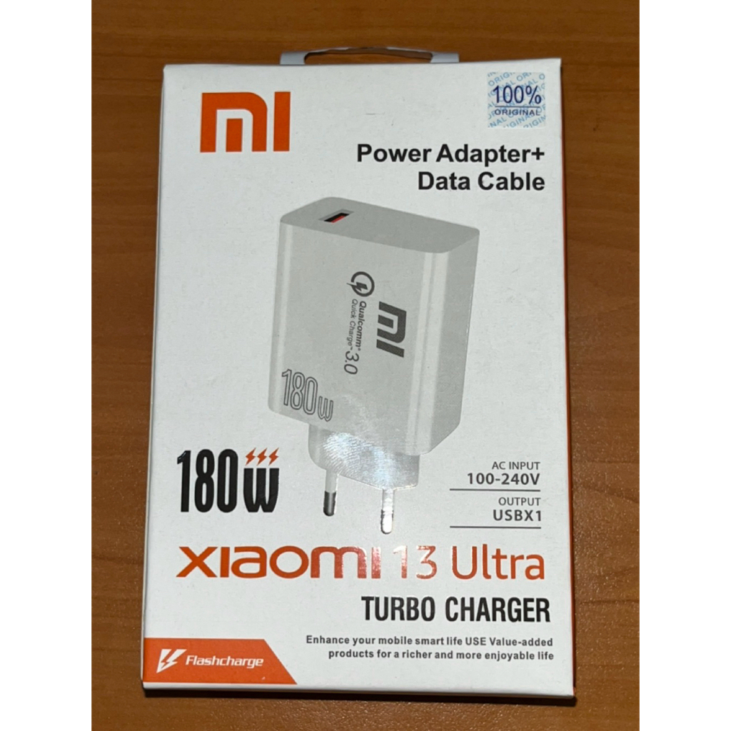 Batok Charger / Batok Casan / Kepala Charger / Kepala Casan XIAOMI 13 Ultra 180W Turbo Charger