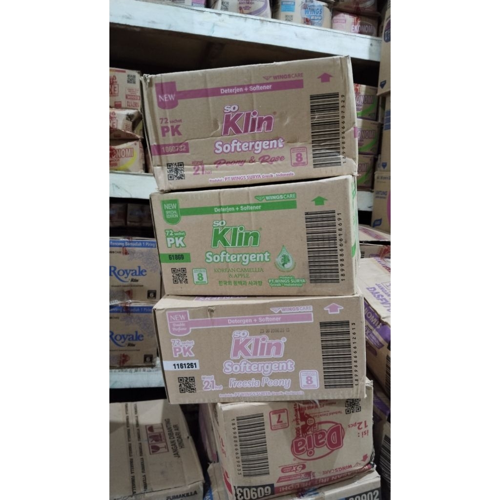 soklin bubuk 1000 1 dus 12 renteng