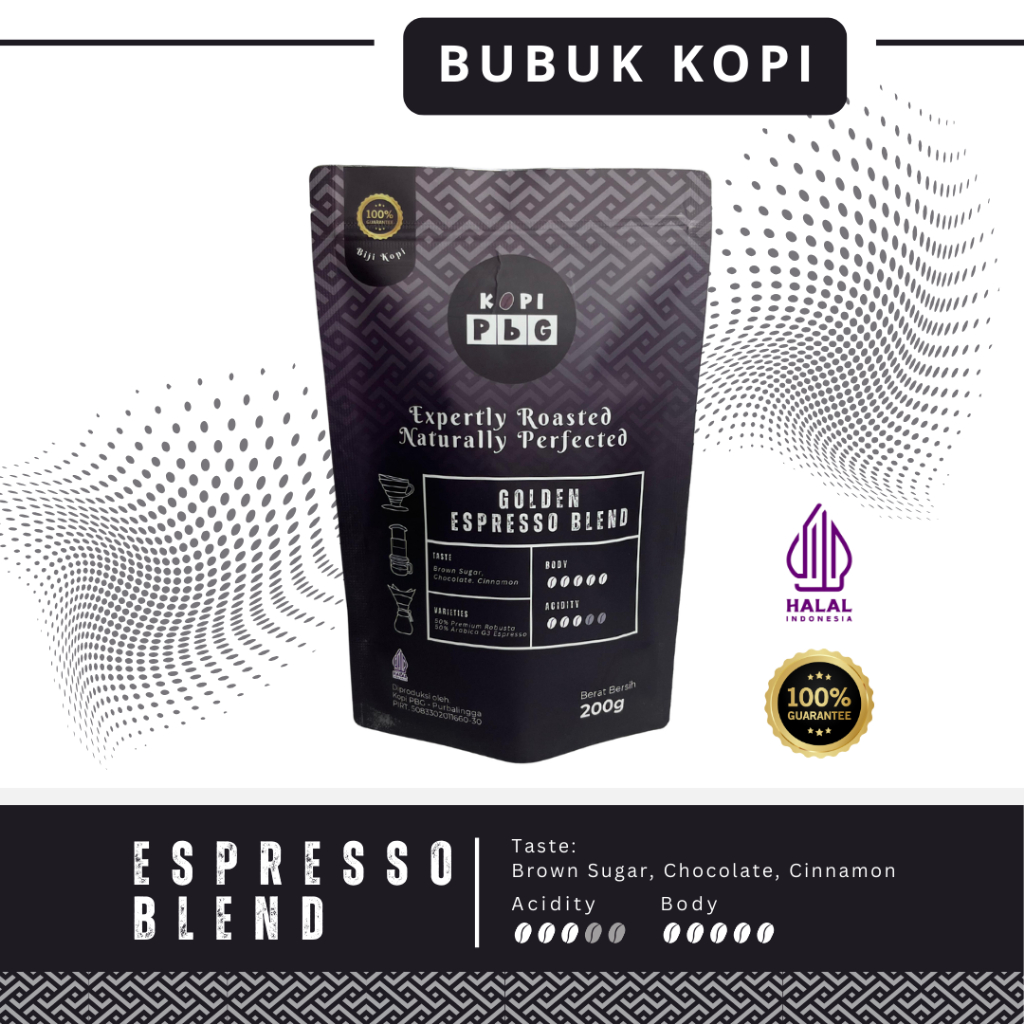 

Kopi PBG - Espresso Blend