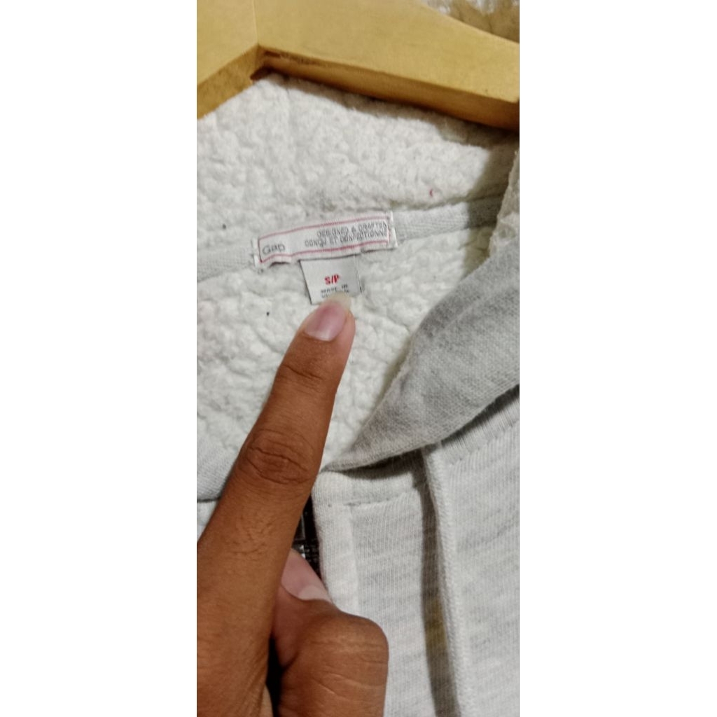 HOODIE ZIPPER GAP SHERPA DALAM