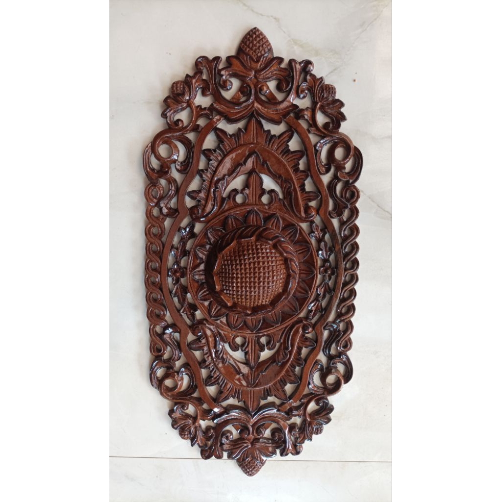 Ukiran Tempel Pintu Finishing