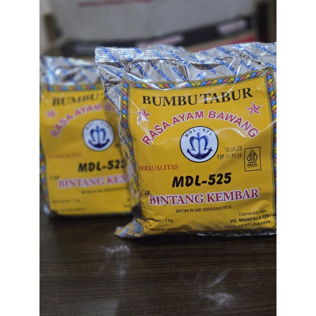 

Bintang Kembar MDL 525 Bumbu Tabur Ayam Bawang 1 kg