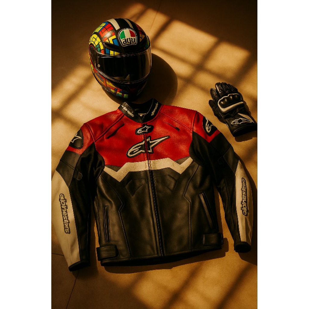 Jacket Motor Touring Pria Sultan Alpinestars Kulit Full Protector Terbaru Limited