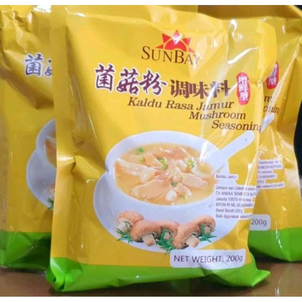 Kaldu Jamur Sunbay 200gram