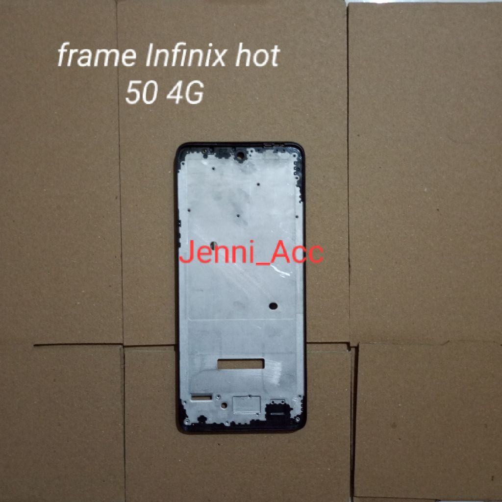 Frame LCD Tulang tengah Infinix Hot 50 4G Tatakan mesin