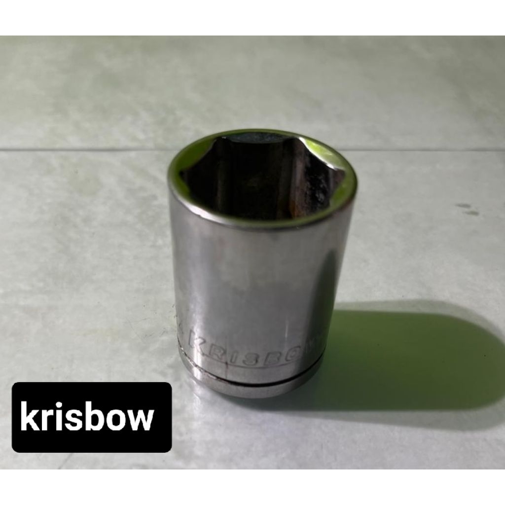 kunci schok socket krisbow 24 mm 1/2 inc