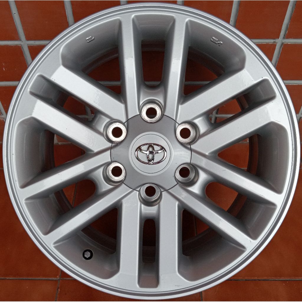 Velg Toyota Fortuner VNT Original Ring 17 Mulus Like New Ring 17 OEM Ori Enkei VRZ SRZ Pajero Panthe