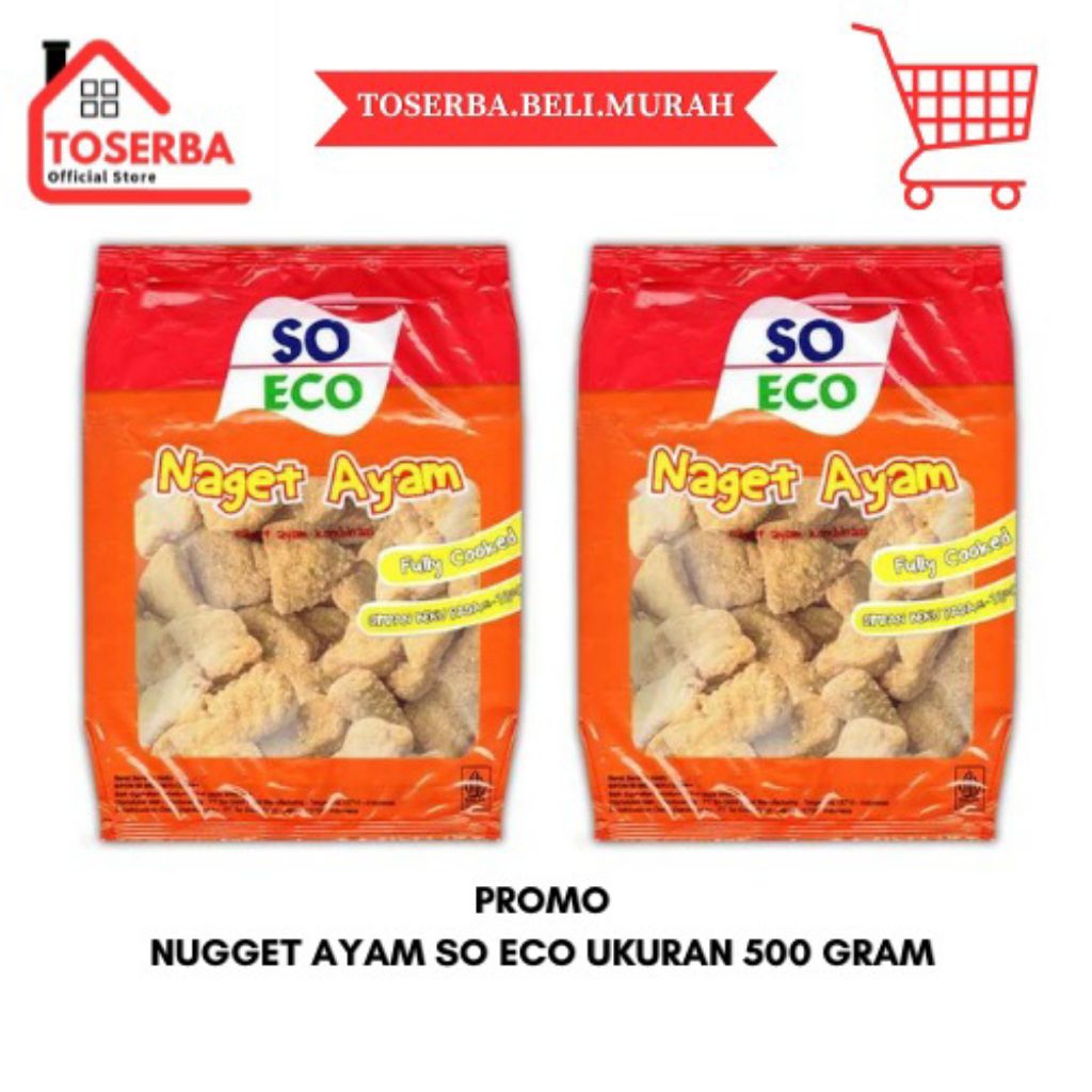 

[READY STOCK] PROMO Nugget So Eco 500 Gram