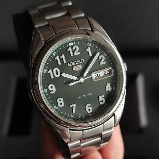 Seiko 5 Military Hijau Automatic 7S26