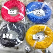 (1 METER) KABEL SERABUT KECIL 1X10 KABEL SPEAKER AUDIO JUMPER BODY MOTOR BODI LISTRIK