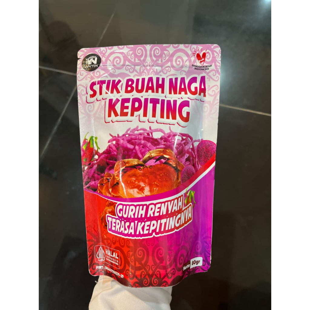 

Stik Buah Naga Kepiting Renyah Gurih Rasa Kepiting Asli – Oleh-Oleh Khas Samarinda Kalimantan Timur