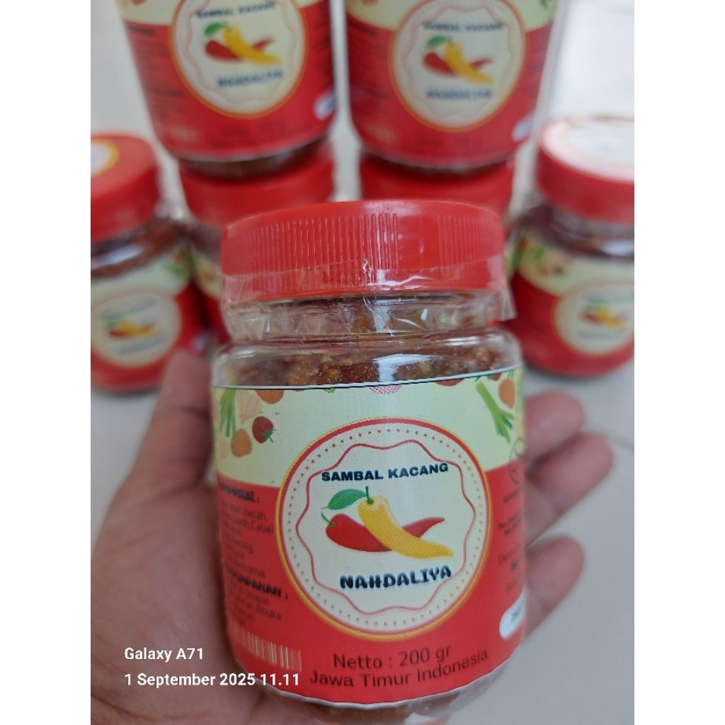 

Sambal Kacang Pedas Mantab