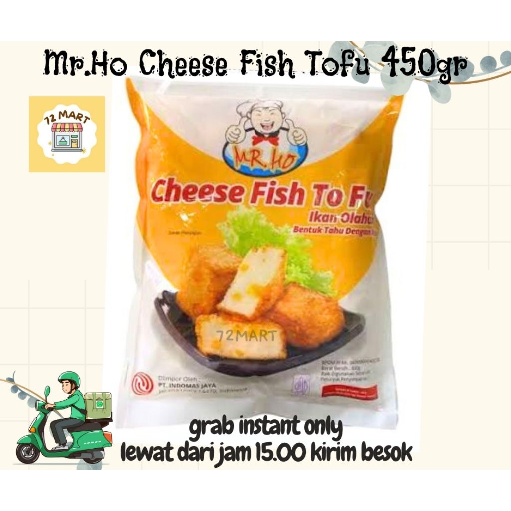 

Mr.ho Cheese Fish Tofu 450gr | Bakso Tofu Isi Keju