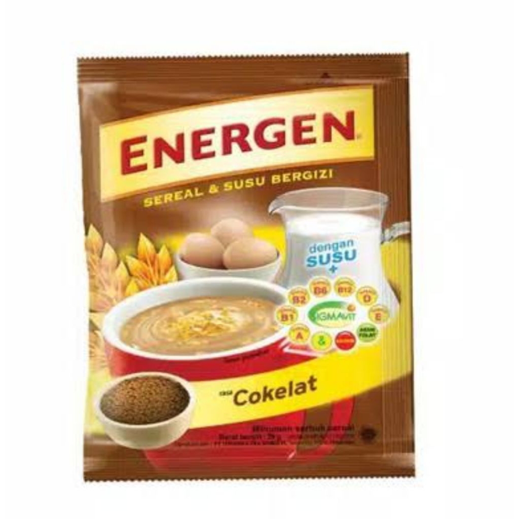 

Energen Cokelat rencengan 10pcs