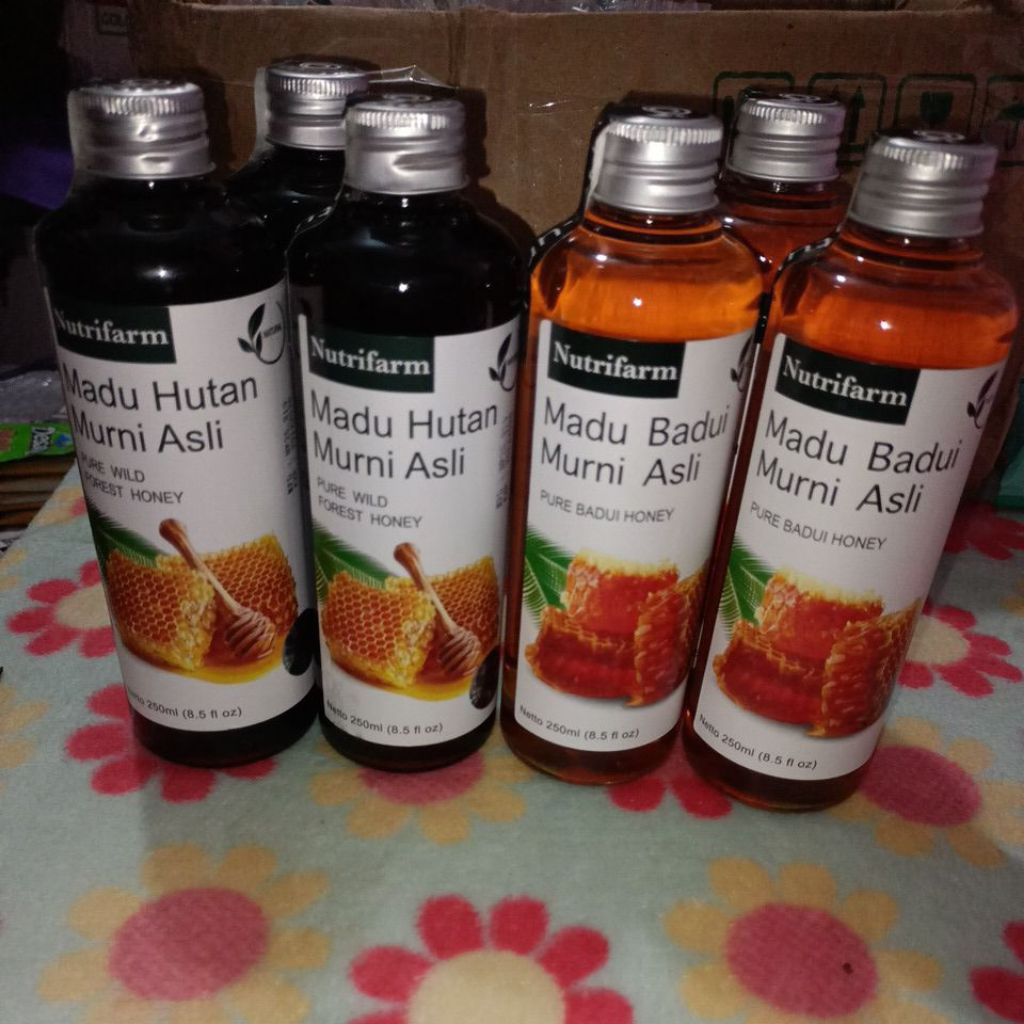 

MADU HUTAN MURNI ASLI MADU BADUI MURNI ASLI 250ML