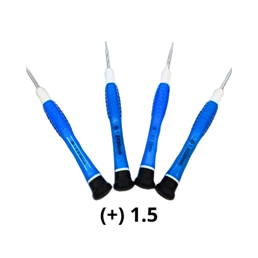 OBENG SATUAN JENIS ( + ) PLUS 1.5 SCREW DRIVER MEDIUM ALAT SERVIS