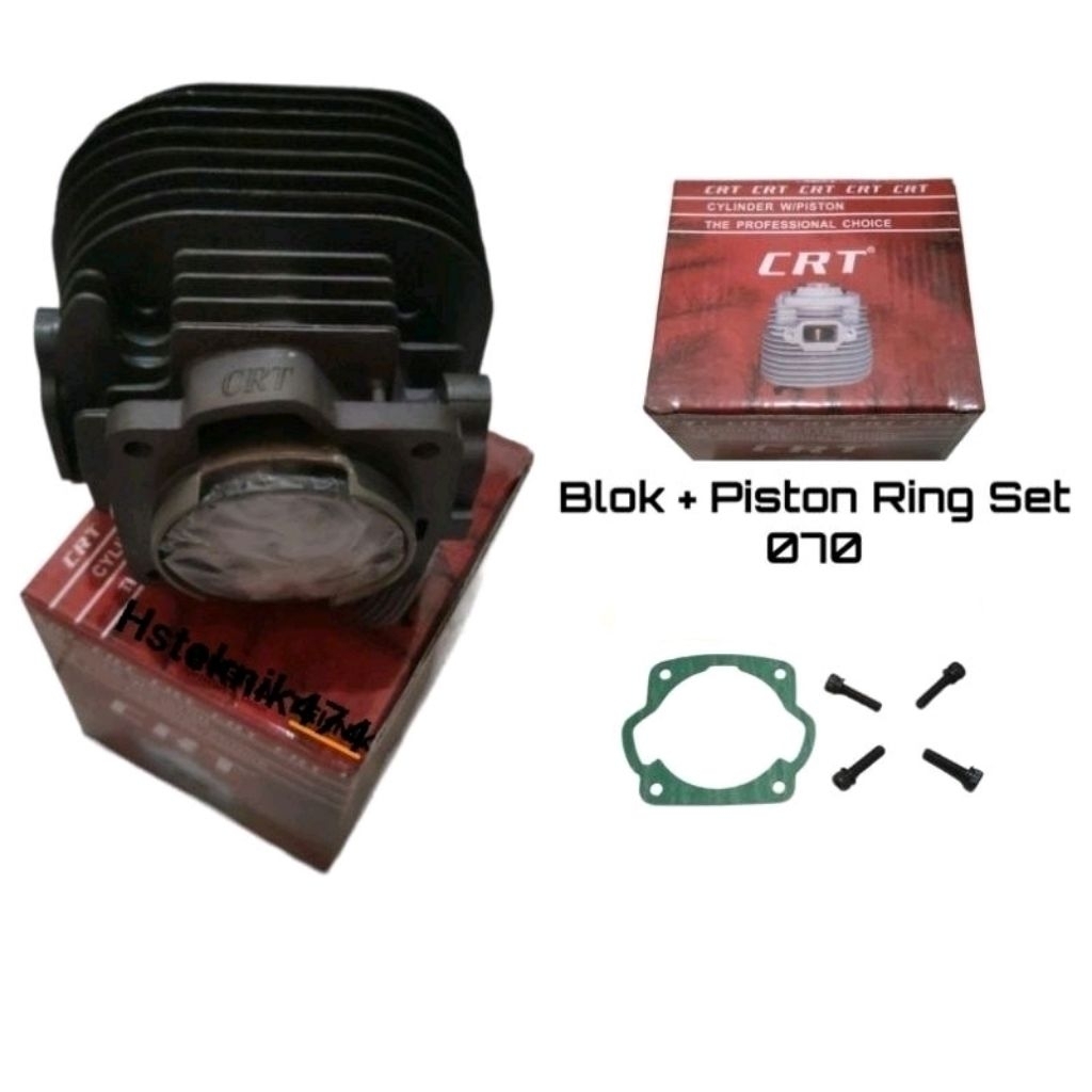 Cylinder Blok Assy Chainsaw 070 Blok CRT ORI Quality