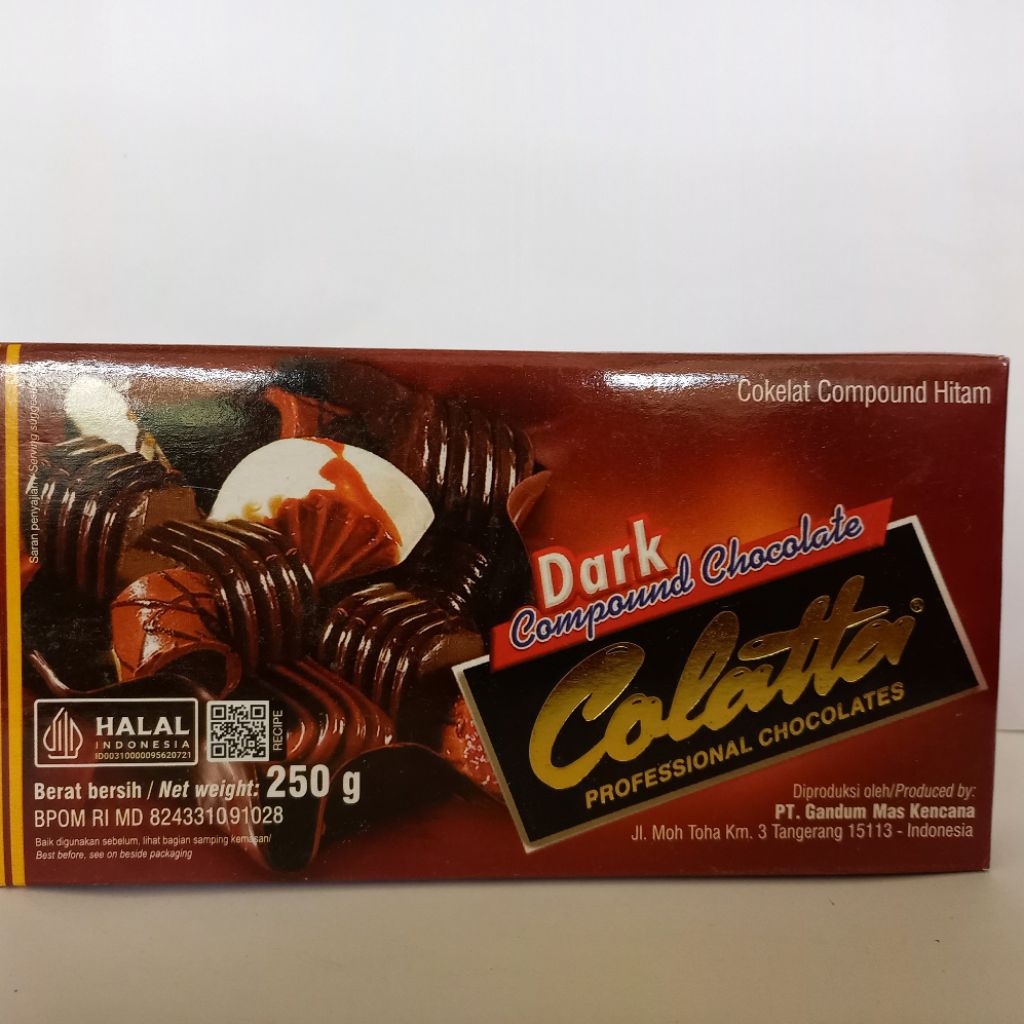 

Coklat cholatta dark 250gr