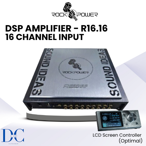 Digital Sound Processor Mobil - RockPower Processor R16.16 - 16 Channel - DSP Processor Mobil - 100%