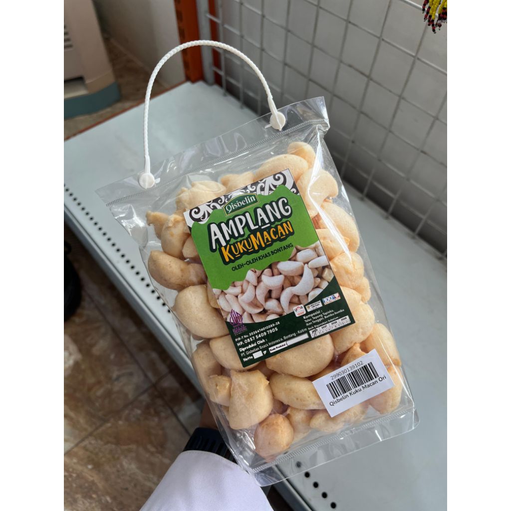 QISBELIN Amplang Kuku Macan & Seblak Amplang Kuku Macan – Oleh-Oleh Khas Bontang Kaltim Kalimantan T