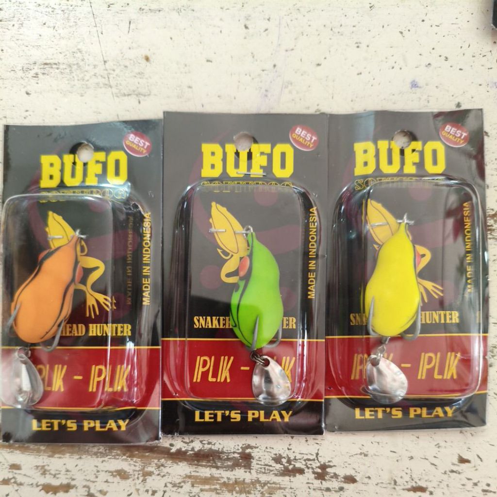 UMPAN CASTING SOFTFROG BUFO BABY PETIR 3.3CM